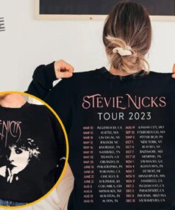 Stevie Nicks Tour 2023 Shirt Fleetwood Mac Band Tour T Shirt Bird In Flight Rhiannon Stevien Nick Tracklist Sweatshirt Unique