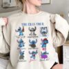 Stitch Eras Tour Sweatshirt Stitch Midnights Sweatshirt Stitch Eras Tour Shirt Disneyland Stitch Shirt Family Vacation Shirt Unique