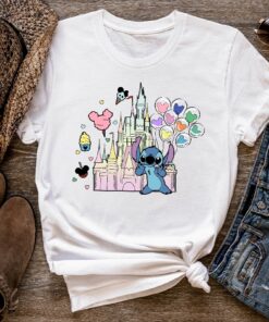 Stitch Shirt Disney Tee Disney Stitch Shirt Stitch Disneyworld Shirt Disney Vacation Shirts Disney Castle Shirt Magic Kingdom Shirt Unique