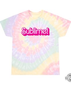 Sublime Sublime Ken Barbie Movie Tye Die Shirt Kenough Shirt Sublime Barbie Tee Tshirt 3D All Over Printed Shirt