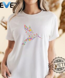 Subtle Anti Trump V Neck T Shirt Floral Hummingbird Fdt Tee Shirt Hoodie Sweater