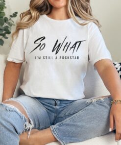 Summer Carnival 2024 Tour T Shirt Song Lyrics Tee Pink Tour Merch Gift For Fan So What Im Still A Rockstar Unique