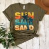 Sun Salt Sand Shirt Summer Vacation Shirt Sun Salt Sand Shirts Funny Summer Tee Summer Vibes Shirt Hello Sunshine Gift Beach Lover Gift