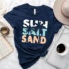 Sun Sand Salt Beach Shirt Summer Vacation Shirt Unique Hoodie Long Sleeve Mug