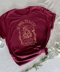 Suriel Tea Co Comfort Shirt A Court Of Thorns And Roses Shirt Retro Bookish Tshirt Sarah J Maas Shirt Acotar Sweatshirt Unique