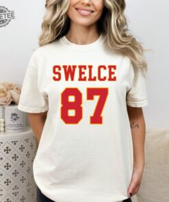 Swelce Shirt Funny Ts Inspired Shirt Football Shirt Kc Football Shirt Taylors Boyfriend