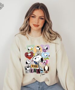 Swift Eras Tour Snoopy Shirt The Snoopy Eras Tour Shirt Snoopy Shirt Snoopy Time Out Tour Shirt Unique
