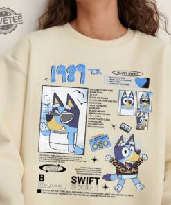 Swiftie Bluey Adult Shirt Taylor Eras T Shirt Mommy And Me Matching Shirts Taylor Swift Mothers Day Gift