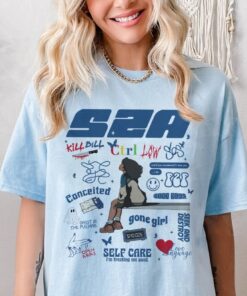 Sza Sos Tour Shirt Kill Bill Shirt Tracklist Shirt Vintage Sza Shirt Sza Good Days Graphic Tee Sza Sos Tour Opener Sza Tour Date New