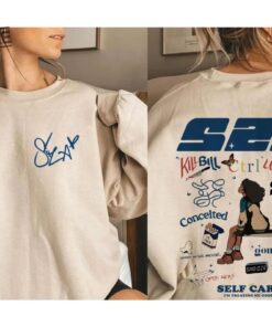 Sza Vintage Sweatshirt Sza Bootleg Sweatshirt Gift For Women And Man Music Shirt Tour 2024 Shirt Unique