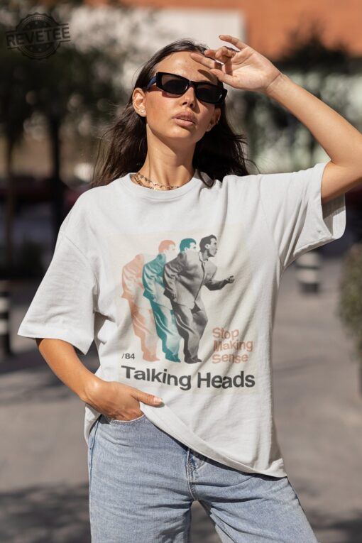 Talking Heads T Shirt Talking Heads Shirt Rock Band Music Poster Shirt 80S Shirt Birthday Gift Music Gifts Unisex Unique