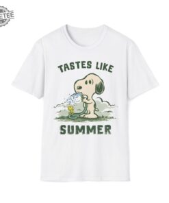 Tastes Like Summer Snoopy T Shirt Tastes Like Summer Snoopy Hoodie Sweatshirt Unique