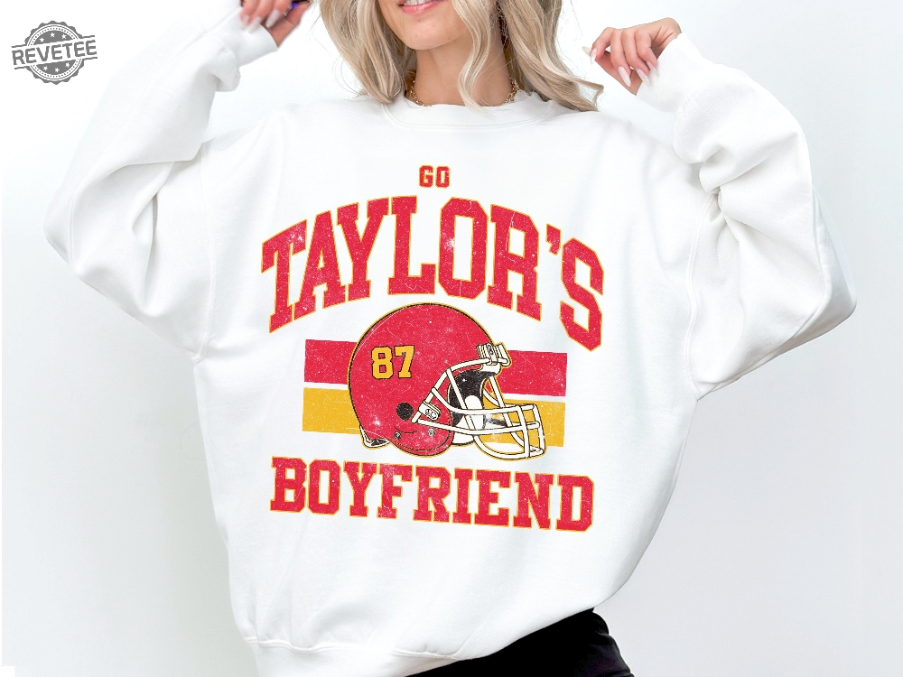 Taylor And Travis Sweatshirt Taylors Boyfriend Sweatshirt Kansas City Crewneck Football Era Sweatshirt Taylor Fan Vintage Game Day Shirt Unique taylor swift football shirt