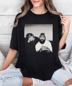 Taylor Swift Post Malone Unisex Tshirt The Tortured Poets Department New Album Fortnight The Anthology Unique