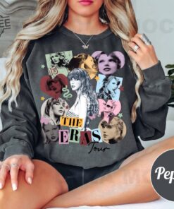 Taylor Swift The Eras Tour 2023 Vintage Swift Girls Graphic Album Tee Music Country Tees Ts Swiftie Concert Taylor Fan Gift Unique