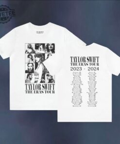 Taylor Swift The Eras Tour Shirt Taylor Swift Tour Schedule 2024 Taylor Swift Merch For Kids Unique