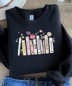 Taylor Swiftie Vintage Albums As Books Sweatshirt Taylors Version Music Albums As Books Sweatshirt Swiftie Merch Gift Ideas Unique