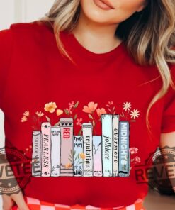 Taylors Music Albums As Books Shirt Tour Merch Tee For Fans The Eras Tour Shirt Eras Tour Outfit Ideas Swiftie Dad Shirt Taylor Swift Eras Tour Merchandise New