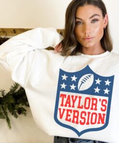 Tays Version Football Shirt Go Taylors Boyfriend Sweatshirt Funny Football Taylor Swift Super Bowl Party Taylor Swift Super Bowl Shirt Unique