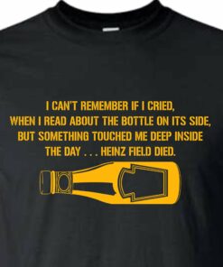 The Day Heinz Field Died T shirt