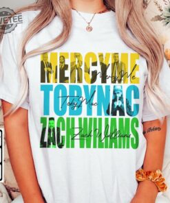 Tobymac Mercyme And Zach Williams 2023 Tour Shirt Tobymac Mercyme And Zach Williams Merch Tee Alum Lyrics Tour Concert Unique