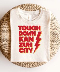 Touch Down Kan Zuh City Shirt Love Kan Zuh City Football Shirt Kan Zuh Football T Shirt