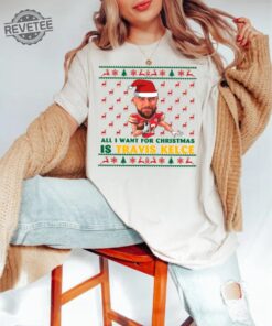 Travis Kelce Christmas Sweatshirt Kelce Shirt Vintage Kansas City Football Kelce Kansas City Football Christmas Gifts Unique
