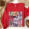 Travis Kelce Eras Sweatshirt Eras Tour Crewneck Kansas City Chiefs Fan Shirt Travic Kelce Eras Merch Sweatshirt For Swift Fans Taylor Unique