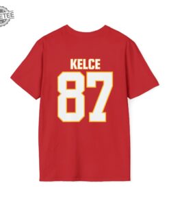 Travis Kelce Kansas City T Shirt Jersey Unique