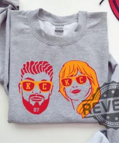 Travis Kelce Taylor Swift Thug Life Champions Chiefs Shirts Hoodie Sweater Kansas City Sweatshirt Crewneck Unique