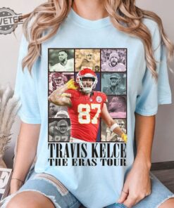 Travis Kelce The Eras Tour Hoodie Taylor Swift At Chiefs Game Taylor Swift At Travis Kelce Game Taylor Swift Chiefs Game Travis Kelce Eras Tour Shirt Kansas City Chiefs Unique