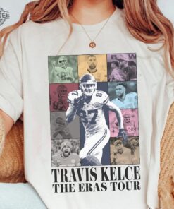 Travis Kelce The Eras Tour Shirt Vintage Travis Kelce T Shirt Football Fan Gifts America Football Sweatshirt Sleeper Travis Kelce Touchdown Pass To Travis Kelce New