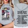 Two Sided Eras Tour Concert Hoodie Swiftie Merch Eras Tour Movie Shirt Reputation Era Inspired Shirt Eras Tour Dupe Unique