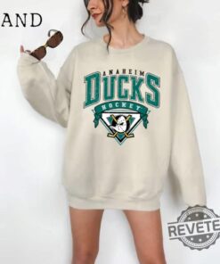 Vintage 90S Anaheim Mighty Ducks Sweatshirt Anaheim Ducks Shirt Mighty Ducks Shirt