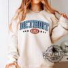 Vintage Detroit Lions Sweatshirt Tshirt Hoodie Tee Gift For Fan Mens Womens Retro 80S Game Day Sweater Lions Nation Football League Gifts