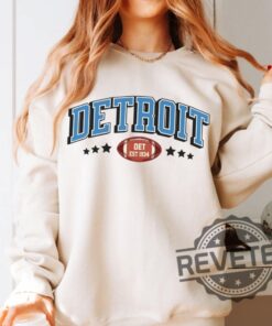Vintage Detroit Lions Sweatshirt Tshirt Hoodie Tee Gift For Fan Mens Womens Retro 80S Game Day Sweater Lions Nation Football League Gifts