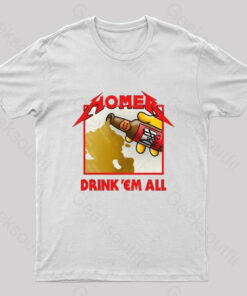 Drink ‘Em All Geek T-Shirt