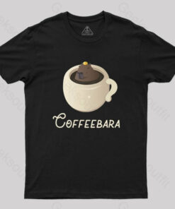 Funny Capybara Coffee Puns T-Shirt