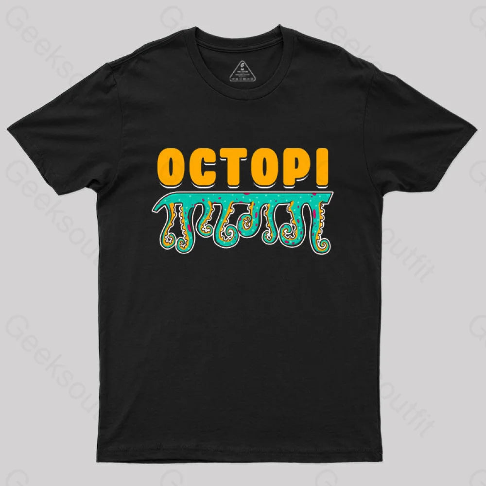 Funny Octopi Math Pi T-Shirt Funny Octopi Math Pi T-Shirt