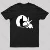 Funny Rabbit Shadow Hand Loser Geek T-Shirt