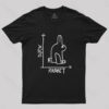 Funny Science Duck Rabbit Nerd T-Shirt