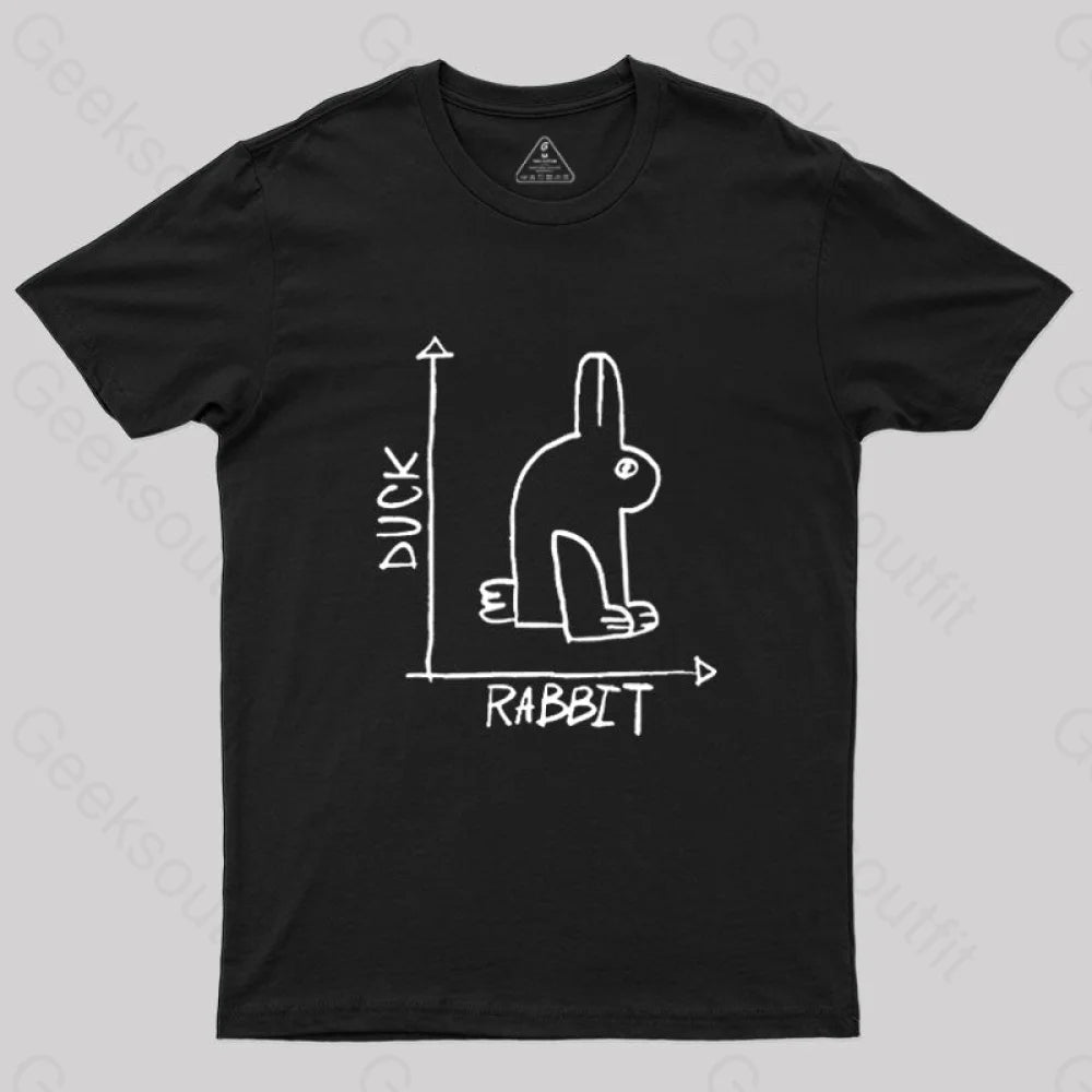 Funny Science Duck Rabbit Nerd T-Shirt Funny Science Duck Rabbit Nerd T-Shirt