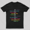 Funny Scientist Crossword Puzzle Geek T-Shirt