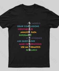 Funny Scientist Crossword Puzzle Geek T-Shirt