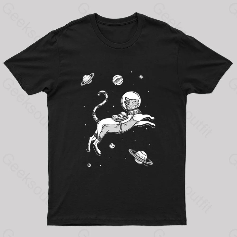 Gato Espacio T-Shirt Gato Espacio T-Shirt