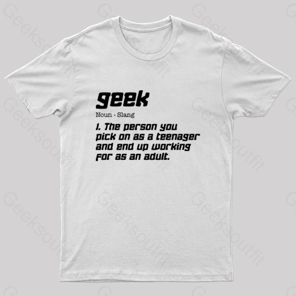 Geek Definition Nerd T-Shirt Geek Definition Nerd T-Shirt