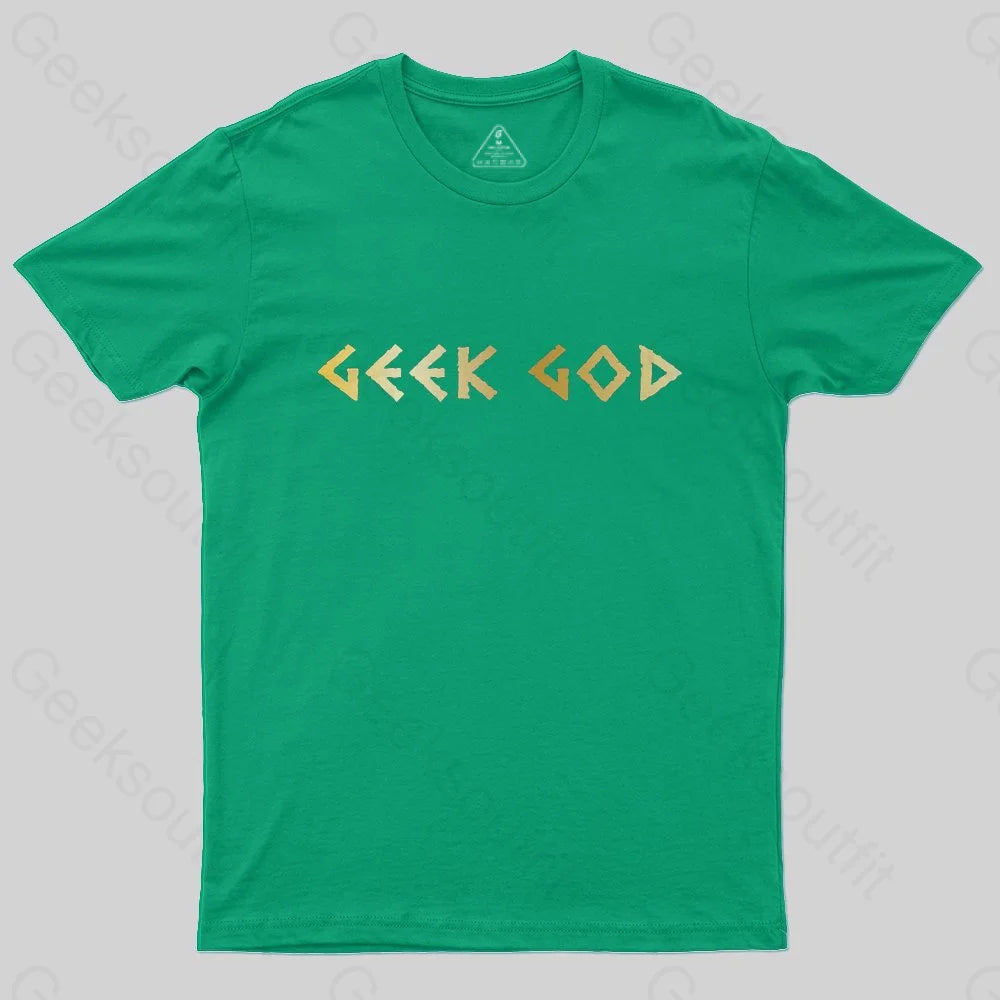 Geek God Humorous T-Shirt Geek God Humorous T-Shirt