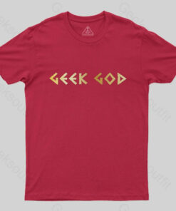 Geek God Humorous T Shirt 8
