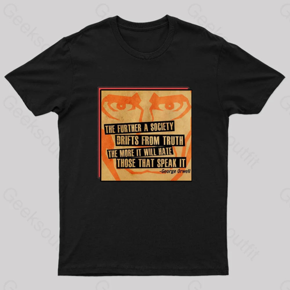 George Orwell Nerd T-Shirt George Orwell Nerd T-Shirt