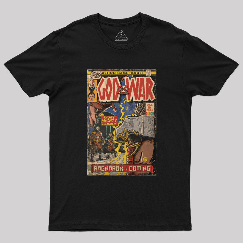 God of War Ragnarok Comic Book T-Shirt God of War Ragnarok Comic Book T-Shirt